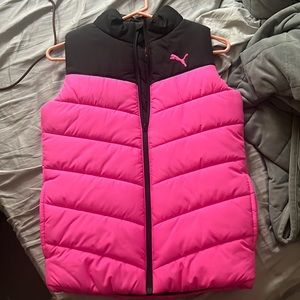Puma puffer jacket.